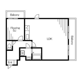 東京都文京区本郷２丁目 賃貸マンション 1LDK