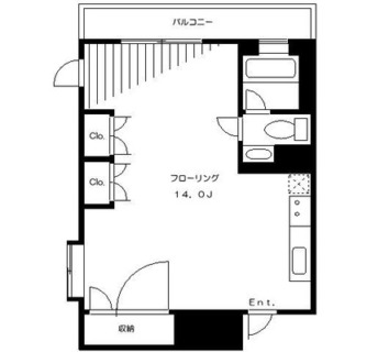 東京都千代田区神田猿楽町２丁目 賃貸マンション 1R