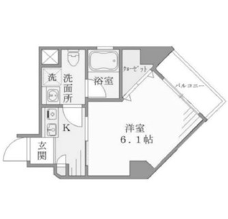 東京都文京区本郷２丁目 賃貸マンション 1K